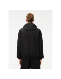 Veste de survêtement tennis monogramme noir homme - Lacoste