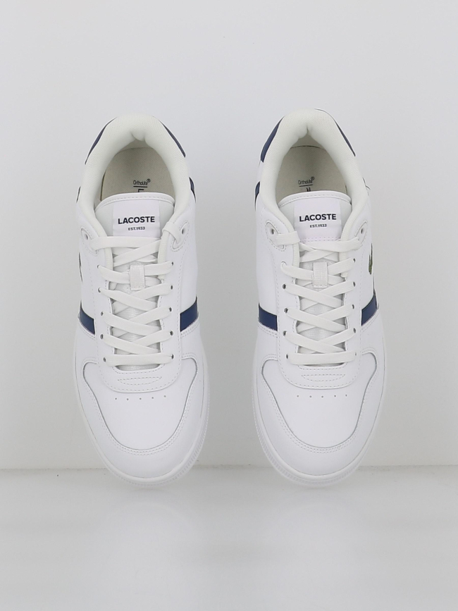 Baskets t-clip set blanc bleu marine homme - Lacoste