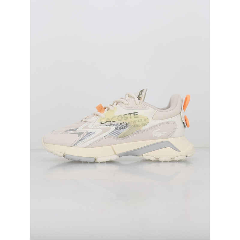 Baskets l003 neo tech beige femme - Lacoste