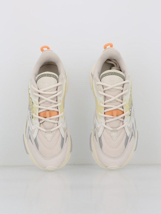 Baskets l003 neo tech beige femme - Lacoste