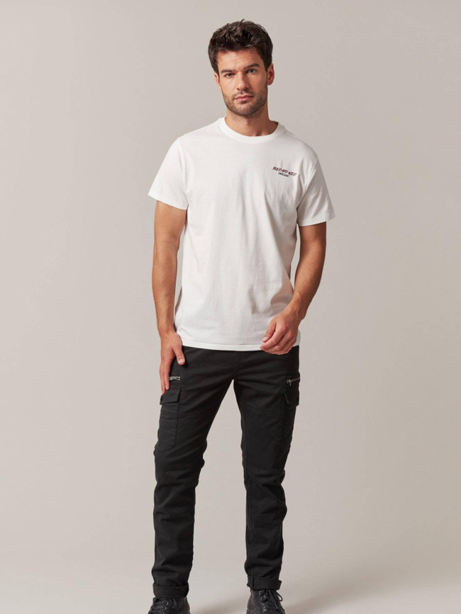 T-shirt bulldog blanc homme - Deeluxe