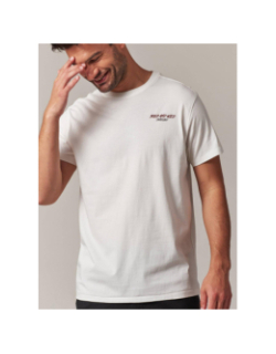 T-shirt bulldog blanc homme - Deeluxe