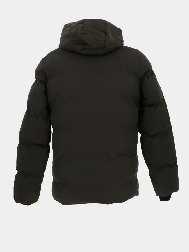 Doudoune chaude fourrée interest kaki homme - Deeluxe