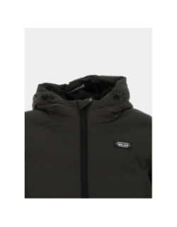 Doudoune chaude fourrée interest kaki homme - Deeluxe