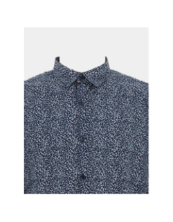 Chemise manches longues imprimés bleu homme - Teddy Smith