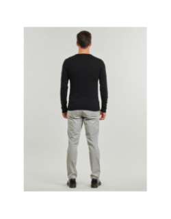 Pull col en v pulser-3 noir homme - Teddy Smith