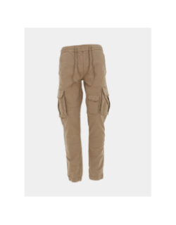 Pantalon cargo p-davis beige homme - Teddy Smith
