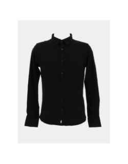 Chemise manches longues donovan noir homme - Teddy Smith