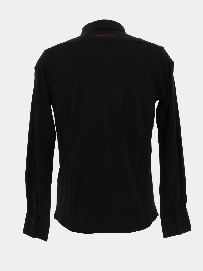 Chemise manches longues donovan noir homme - Teddy Smith