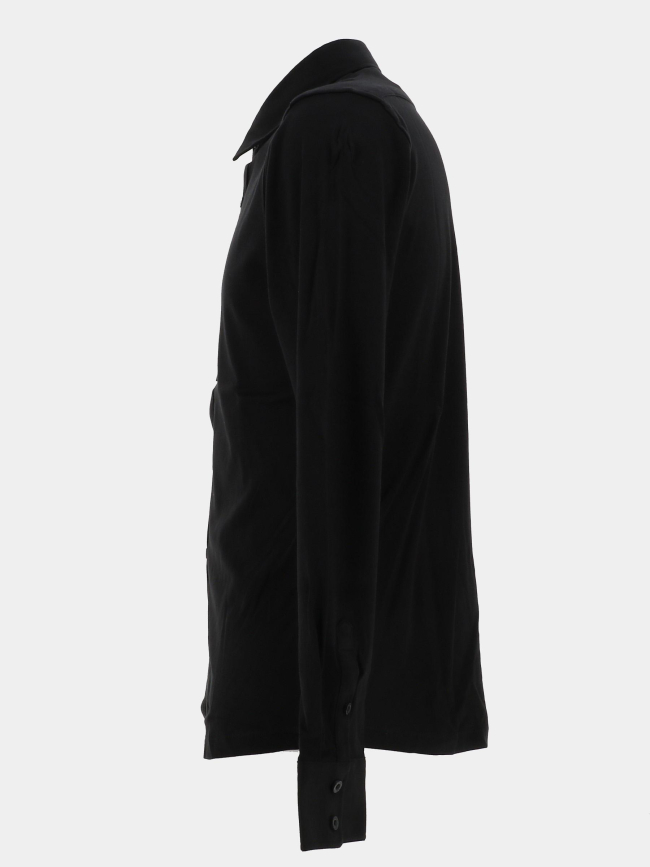 Chemise manches longues donovan noir homme - Teddy Smith