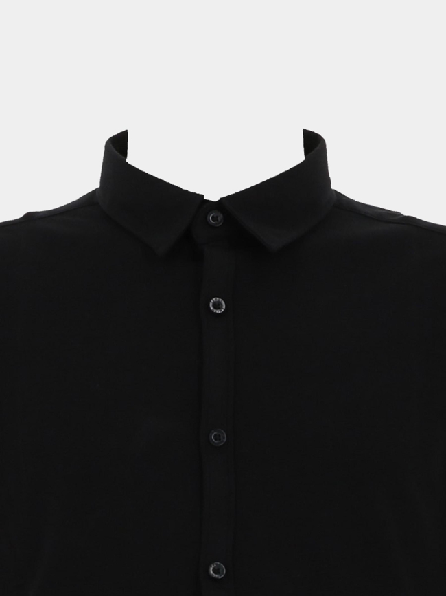Chemise manches longues donovan noir homme - Teddy Smith