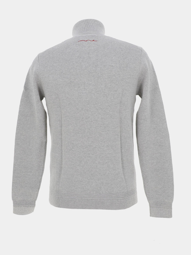 Gilet zippé ettore gris homme - Teddy Smith