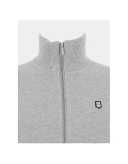 Gilet zippé ettore gris homme - Teddy Smith