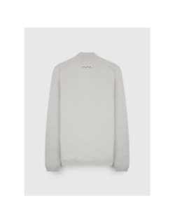 Pull col zippé marty gris homme - Teddy Smith