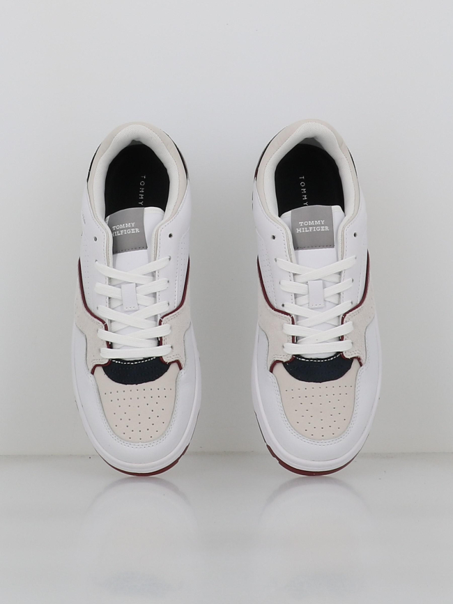 Baskets en cuir modern str blanc homme - Tommy Hilfiger