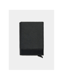 Coffret porte carte saffiano metal noir homme - Tommy Hilfiger