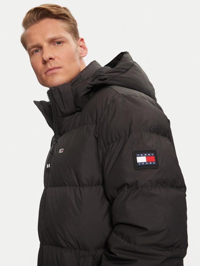 Doudoune longues duvet essential noir homme - Tommy Jeans