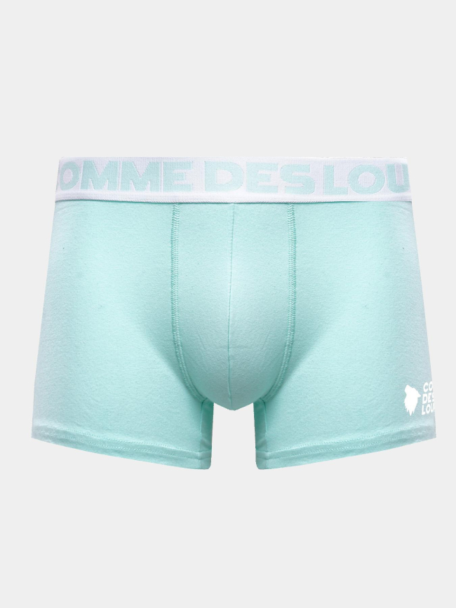 Pack de 3 boxers vert et noir homme - Comme Des Loups