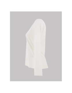 T-shirt à manches longues t-mania écru femme - Teddy Smith