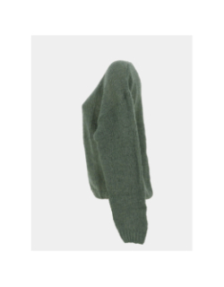 Pull col v molly vert femme - Teddy Smith