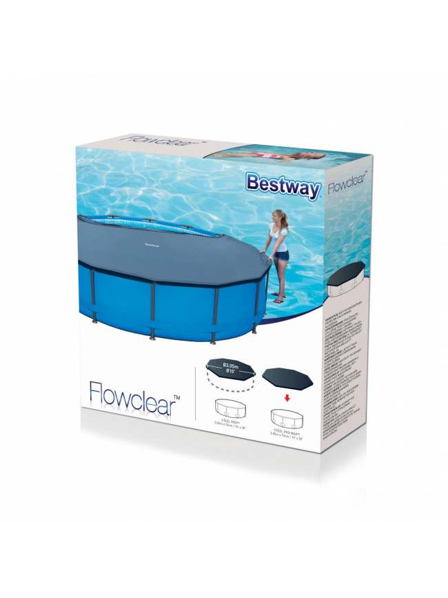 Bâche de piscine ronde de qualité 3.05m - 58036 - Bestway