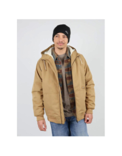 Parka doublé sherpa joao marron homme - Oxbow