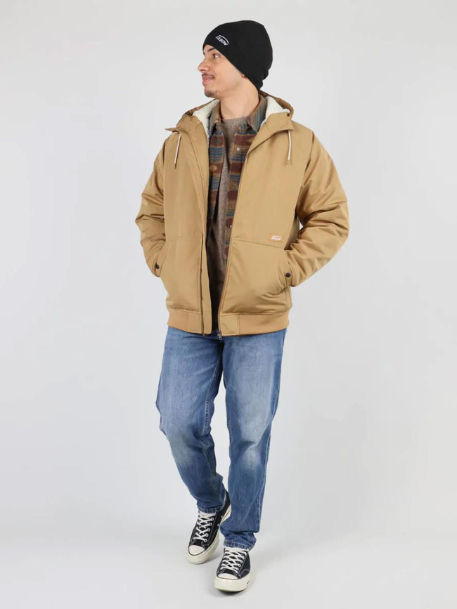 Parka doublé sherpa joao marron homme - Oxbow
