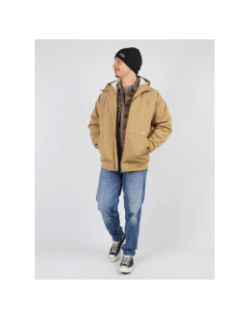Parka doublé sherpa joao marron homme - Oxbow