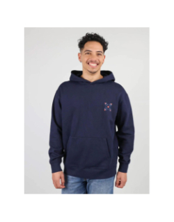 Sweat à capuche seregor bleu marine homme - Oxbow