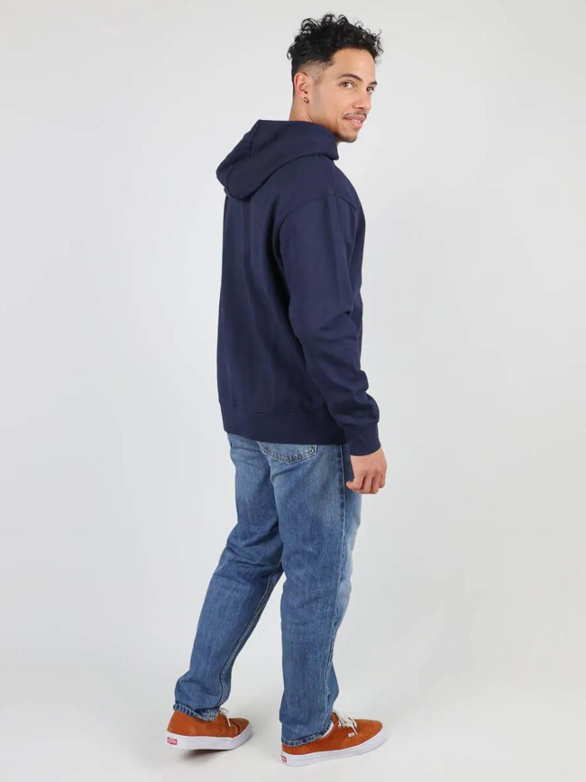 Sweat à capuche seregor bleu marine homme - Oxbow