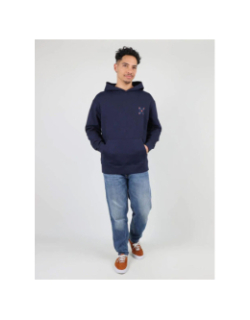 Sweat à capuche seregor bleu marine homme - Oxbow
