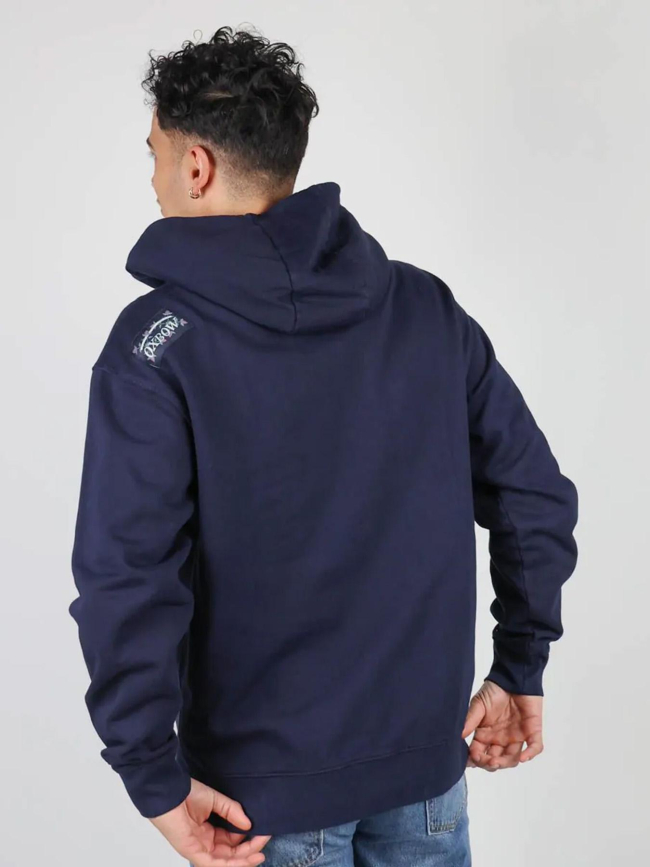 Sweat à capuche seregor bleu marine homme - Oxbow