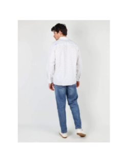 Chemise à manche longue imprimé cerlag blanc homme - Oxbow