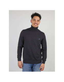 Pull à col roulé essentiel noir homme - Oxbow