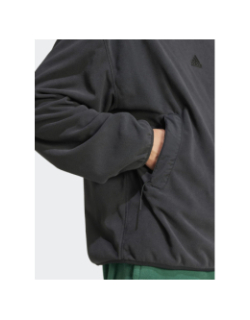 Sweat à capuche polaire city escape noir homme - Adidas