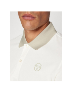 Polo à manches courtes diagonalley beige homme - Sergio Tacchini