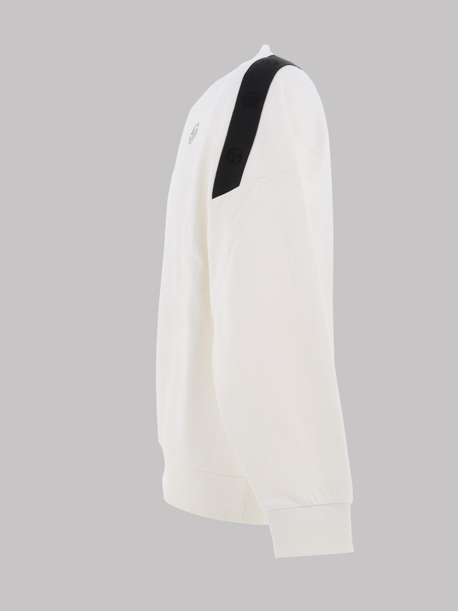 Sweat col rond diagonalley beige homme - Sergio Tacchini