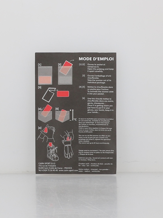 Paire de chaufferettes mains et pieds - Cairn