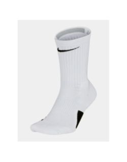 Paire de chaussettes de basketball elite crew blanc adulte - Nike