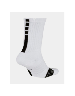 Paire de chaussettes de basketball elite crew blanc adulte - Nike