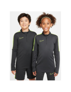 Haut d'entrainement de football academy gris fluo enfant - Nike