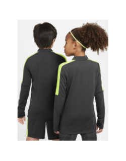 Haut d'entrainement de football academy gris fluo enfant - Nike