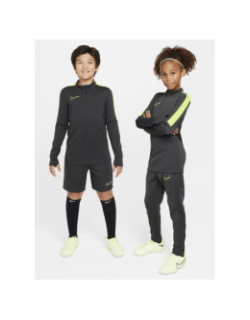 Haut d'entrainement de football academy gris fluo enfant - Nike