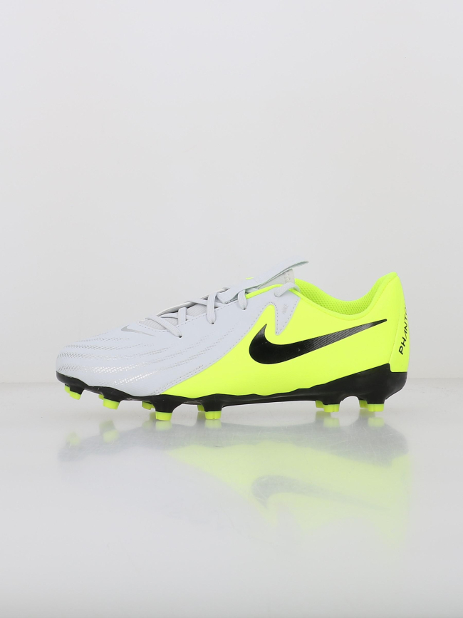 Chaussures de football phantom gx II fg/mg gris enfant - Nike