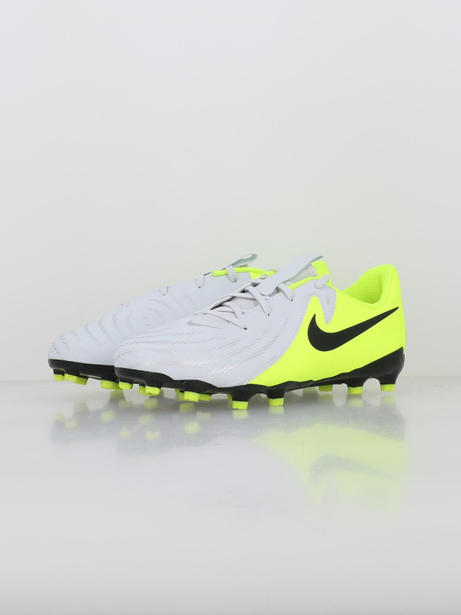 Chaussures de football phantom gx II fg/mg gris enfant - Nike