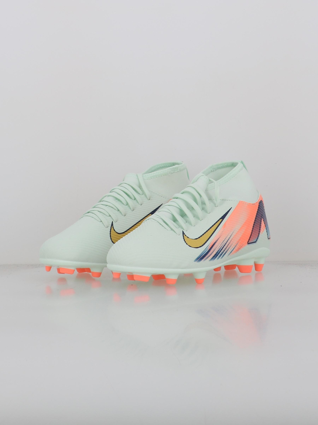 Chaussures de football superfly 10 fg/mg vert enfant - Nike