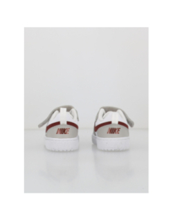Baskets à scratch court borough td gris blanc enfant - Nike