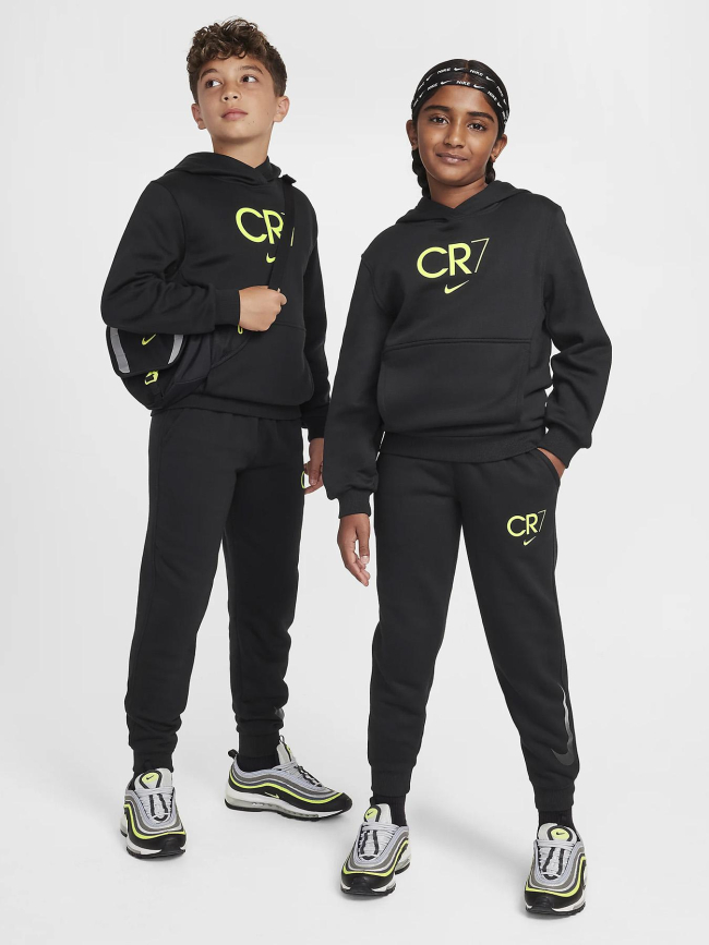 Pantalon jogging cr7 club fleece noir enfant - Nike