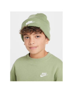 Bonnet logo peak vert enfant - Nike