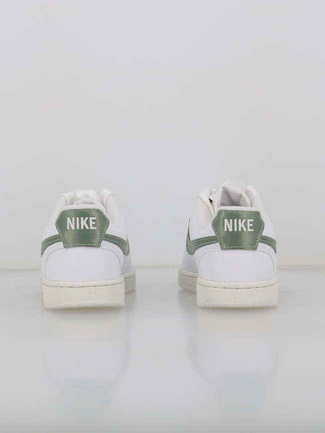 Baskets court vision blanc kaki femme -Nike